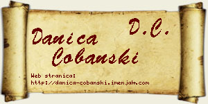 Danica Čobanski vizit kartica